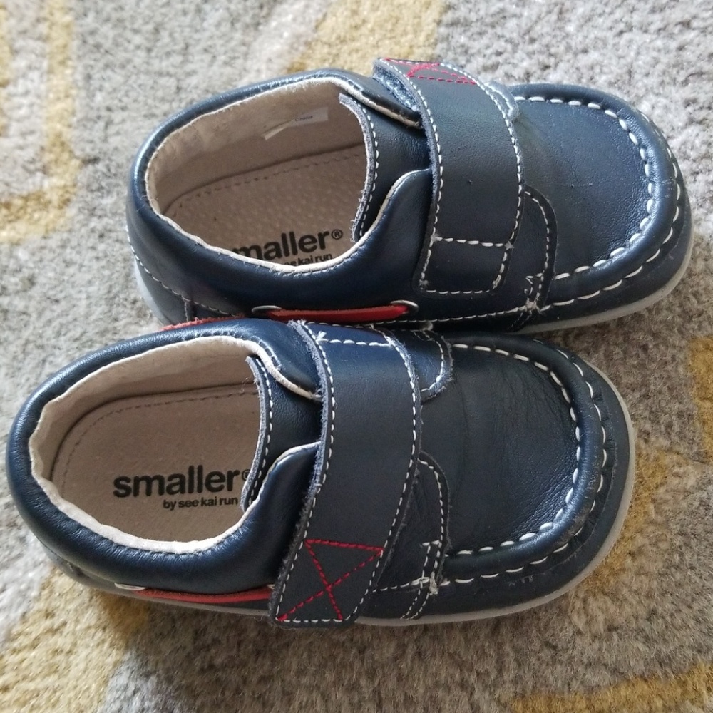 See Kai Run Navy Loafer